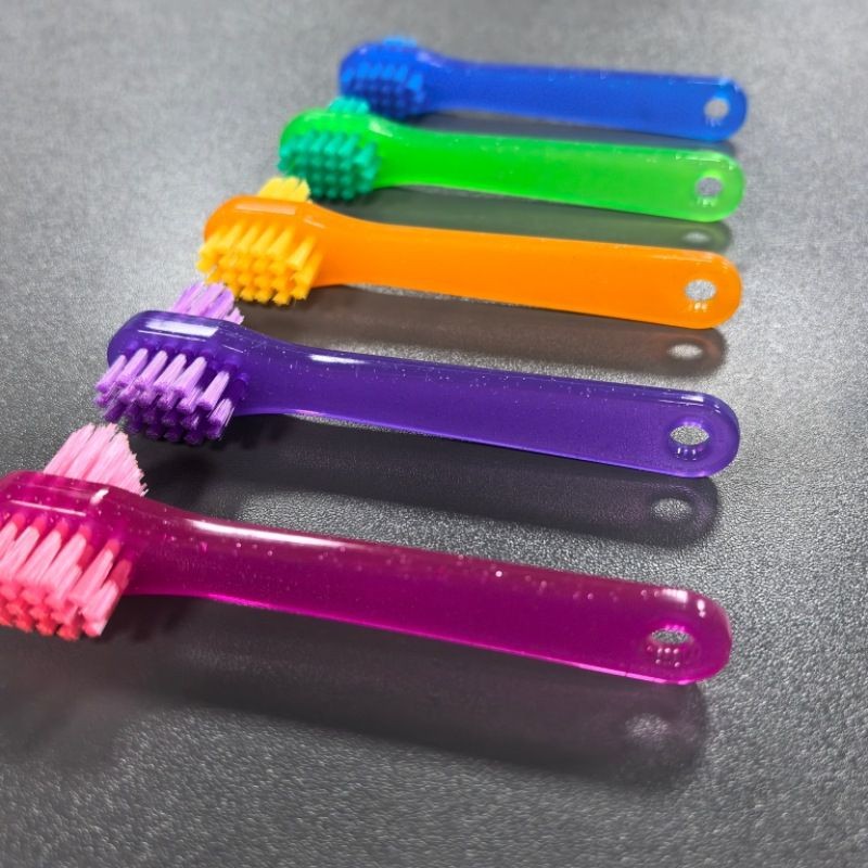 denture false teeth cleaning brush