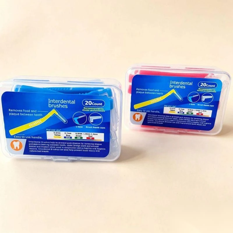 Interdental Brush Angle Cleaners