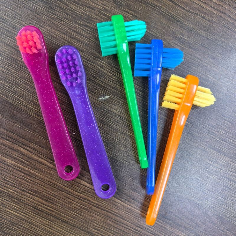 anti slip handle false teeth cleaning brush anti slip handle false teeth cleaning brush