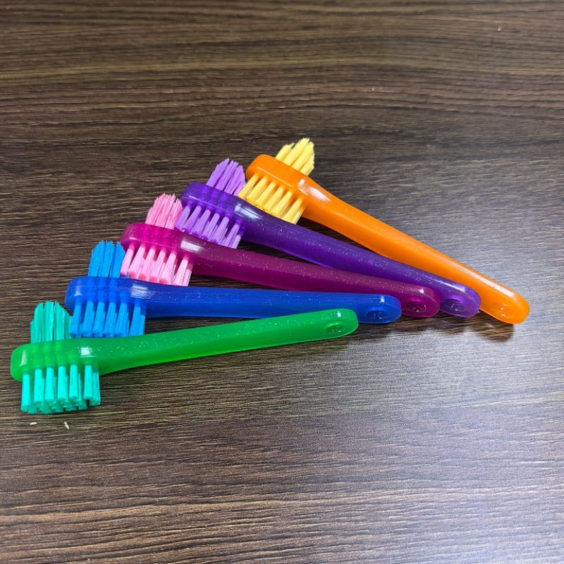 soft bristle false teeth cleaning brush soft bristle false teeth cleaning brush