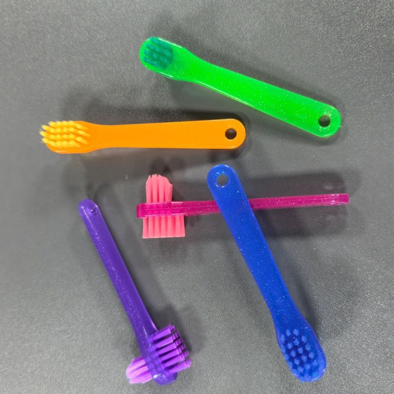 dual head false teeth cleaning brush dual head false teeth cleaning brush
