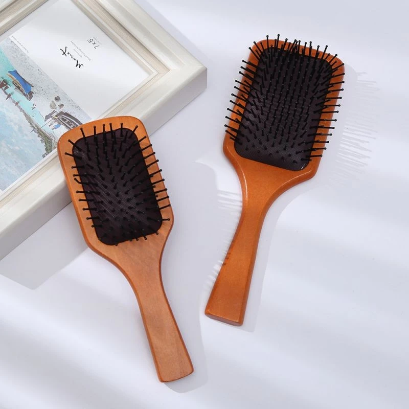 Wooden Scalp Massager Comb